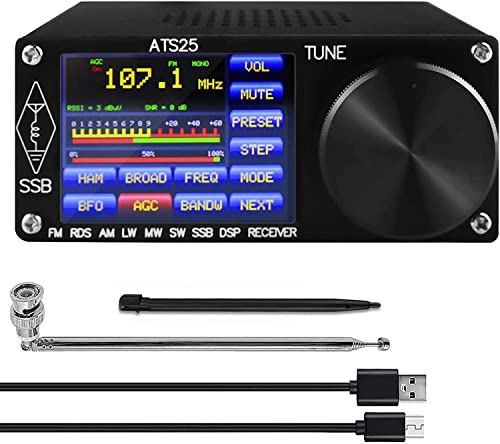 【受信機】 ATS25 Amazon.com: SI4732 ATS-25 max-DECODER Radio Receiver,Version
